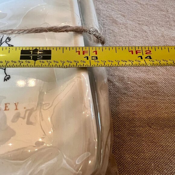 Rae Dunn Artisan Collection Ceramic Herb Dishes Rosemary Thyme Parsley Set Of 3 - Picture 9 of 11